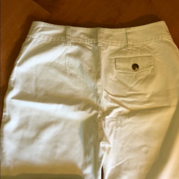 Liz Claiborne white casual pants - Picture 3 of 4